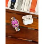 i20 Ultra Max Smart Watch Series 9 Suit 10 in 1 Set with 7 Straps - Image 2