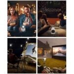 Portable Projector, Smart Wi-Fi 6 BT 5.0,180 Degree Rotation - Image 4