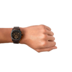 Fossil FS4656 Machine Clone Leather Analog Watch - Image 3