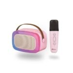 Portable Wireless Bluetooth Speaker with Wireless Karaoke Mic