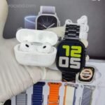 H50 Combo Pack Smart Watch With Earbuds & 7 pcs Belt - Image 2