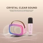 Portable Wireless Bluetooth Speaker with Wireless Karaoke Mic - Image 2