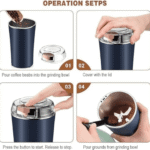 Electric Grinder Machine for Beans, Spices, Grains Wet Grinder - Image 4