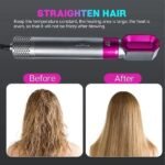 Hair Dryer,Straightner,Comb Hot Air Styler Multifunctional Styling Tool 5 In 1 - Image 4