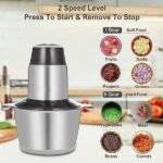 Stainless Steel Electric Food Processor for Vegetables, Fruits - Image 4