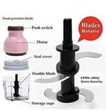 Electric Blenders Mixer One Touch Mini Food Processor - Image 6