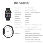 HW12 Smart Watch with 1.75 Inch Square Screen - Image 6