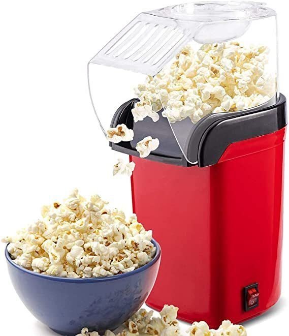 71F7sJF0rVS._SX569_-20250321-102054.jpg Hot Air Popcorn Maker Compact Tabletop Corn Kernel Air Popper - Image 1