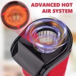 Hot Air Popcorn Maker Compact Tabletop Corn Kernel Air Popper - Image 5