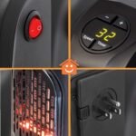 Electric Room Heater Portable Wall-Outlet 400 Watts - Image 3