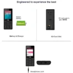 Jio F220 Keypad Mobile Phone - Basic, Reliable with Long Battery - Image 2