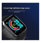 D20 Bluetooth Smart Watch with Heart Rate Activity Tracker - Image 2