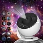 Galaxy Projector for Bedroom With 4K Replaceable 13 Galaxy Discs