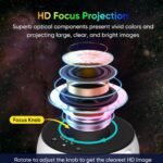Galaxy Projector for Bedroom With 4K Replaceable 13 Galaxy Discs - Image 5