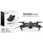Drone 998 PRO Foldable Toy with HQ 4K WiFi Camera - Image 3