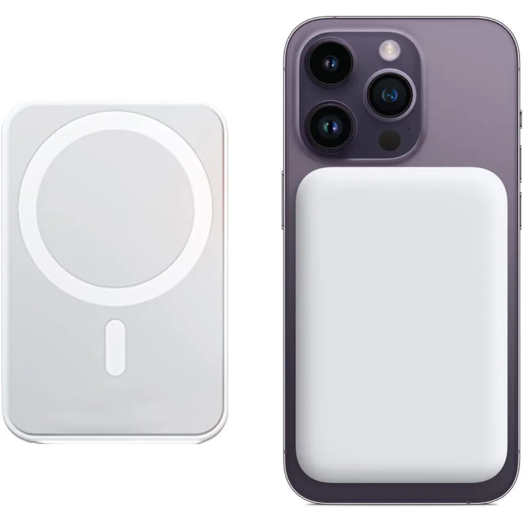 tinywow_13_81252253.webp Apple Wireless Power Bank Megasafe Compatible with iPhone/Android 5000 MAH - Image 1