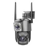Dual Lens Home Security CCTV Camera with SD Card Support