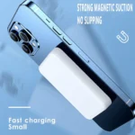 Apple Wireless Power Bank Megasafe Compatible with iPhone/Android 5000 MAH - Image 2