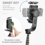 Auto Face Tracking Tripod, 360° Rotation Body Phone - Image 2