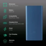 Mi 3i 10000 Mah 18W Fast Charging Power Bank - Image 3