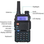 Baofeng UV-5R Walkie Talkie, Dual Band Two Way Radio - Image 2
