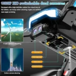 Drone with 4k Dual Camera & Battery Beginner, Remote Control - Image 4