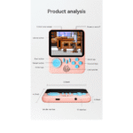 Handheld Game .HD Screen Mini Retro Classic Video Game System Mario Video Game Video Game for Kids. - Image 2